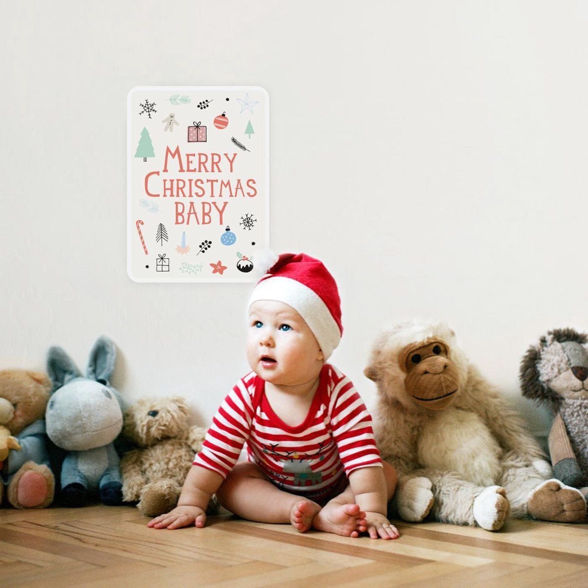 Milestone Poster Card Christmas (Engelstalig) - Bonjour Mon Amour